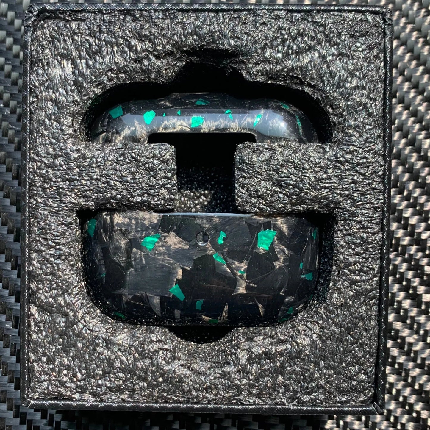 Cover AirPods Carbonio