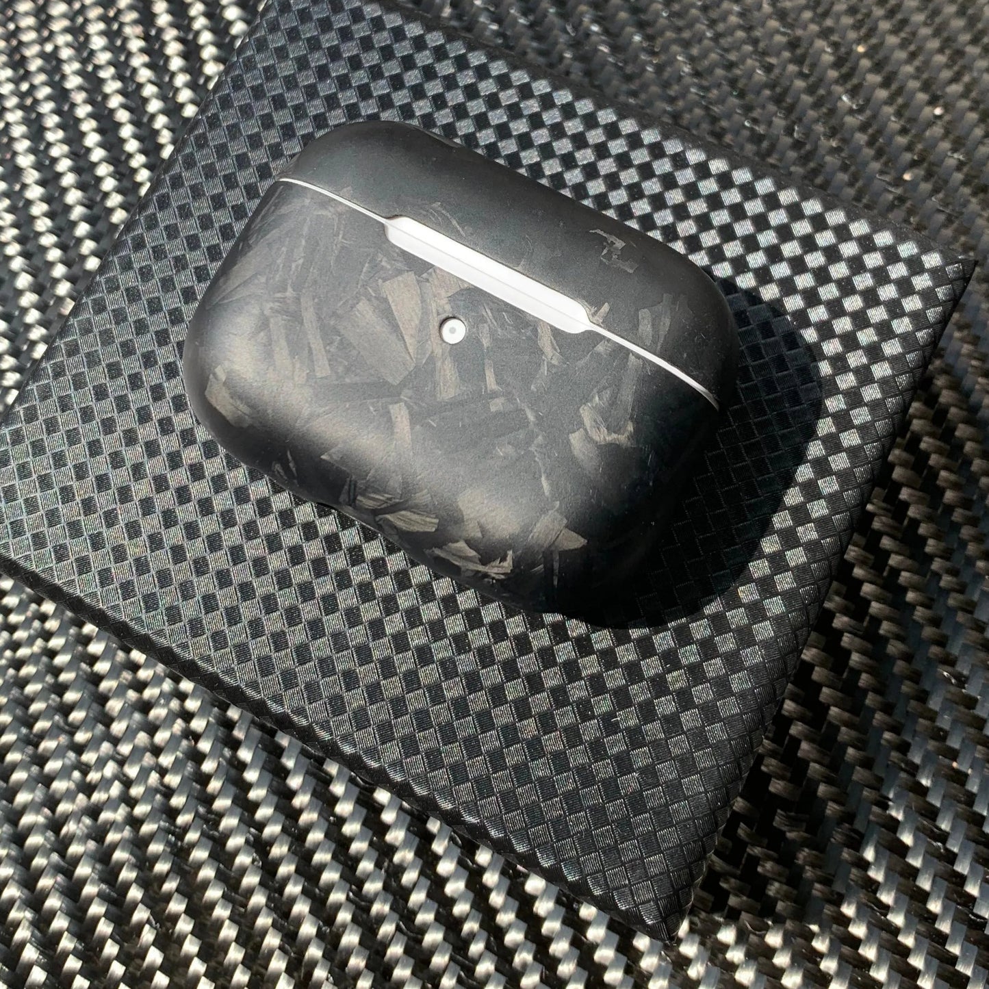 Cover AirPods Carbonio