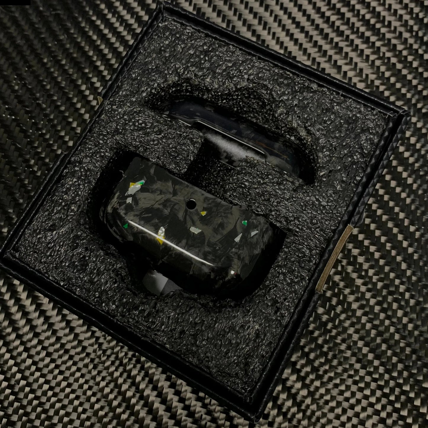 Cover AirPods Carbonio