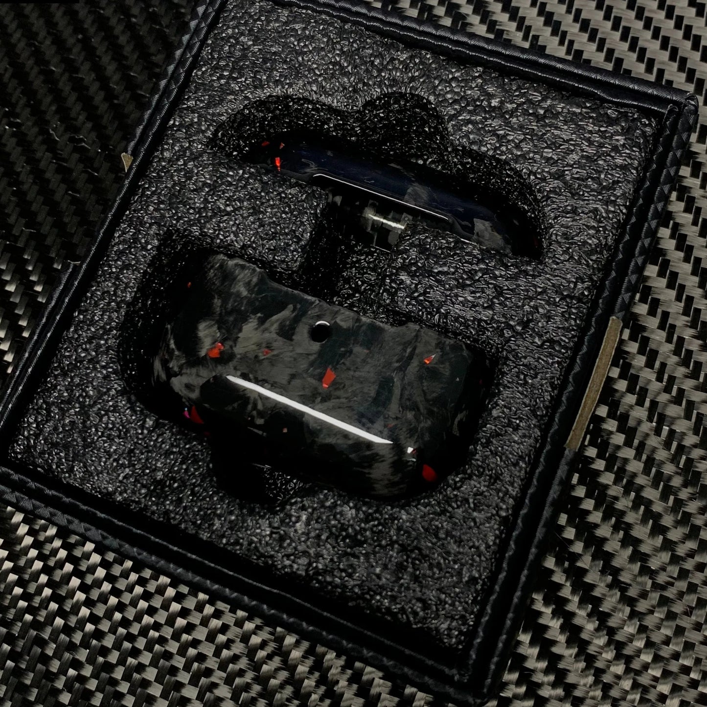 Cover AirPods Carbonio