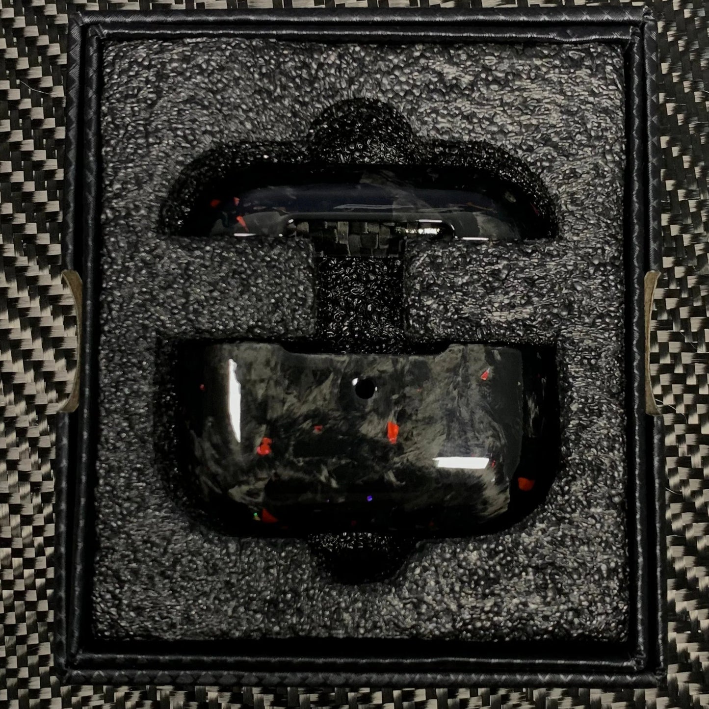 Cover AirPods Carbonio